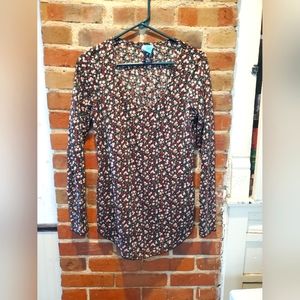 H.i.p. floral long sleeve shirt